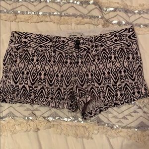 American Eagle Tribal Print Shorts